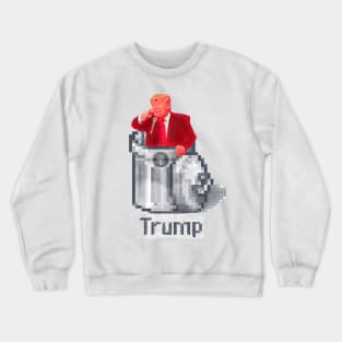 TRUMP IS IDIOT 3 Crewneck Sweatshirt